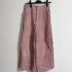 くすみピンク コーデュロイパンツ【即購入◎】