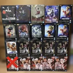大人気！ジャンプ系　プライズフィギュア23点セット ヒロアカ&チェンソーマン&ワンピース等ジャンプ系フライズフィギュア23