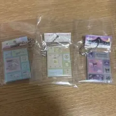 サンリオ　タイルシール　シナモン　ポムポムプリン　クロミ　ガチャガチャ