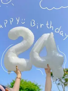 数字バルーン　風船　誕生日　結婚式　誕生日飾り　韓国　インスタで流行り