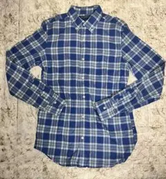 OLD NAVY オールドネイビー　チェックB.D長袖シャツ XS