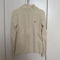 古着 LACOSTE ダブルジップアップセーター