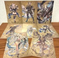グラブル ポストカード 秋葉原 グランブルーファンタジー　8枚のサムネイル