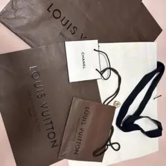 LOUIS VUITTON CHANEL ショップ袋 まとめ売りのサムネイル