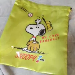 【レア】スヌーピー　NPB 巾着