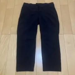 UNIQLO ユニクロ 感動パンツ コットンライク ブラック W76