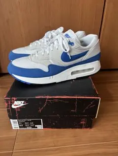 新品未使用Nike Air Max 1 ホワイト/ブルー 26.5cmUS8.5 2024年 3/23 発売】ナイキ ウィメンズ エア マックス 1 86 “ロイヤル