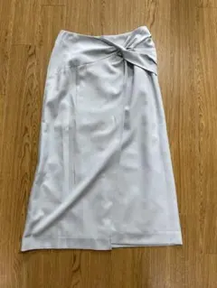 一回だけ着用　ライトブルー タイトスカート　ナチュラルビューティーベーシック