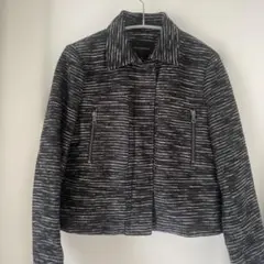 ★ BANANA REPUBLIC ジャケット ブラック ジップアップ