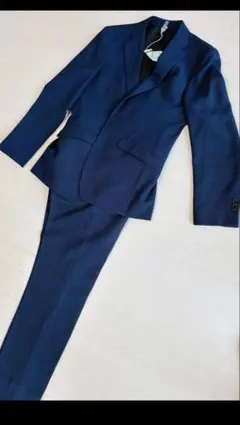 SUIT SELECT ネイビー ビジネススーツ Y4