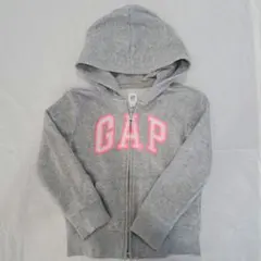 GAP キッズ パーカー S (6-7) グレー