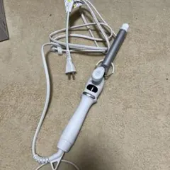 サロニア カールヘアアイロン ホワイト19mm