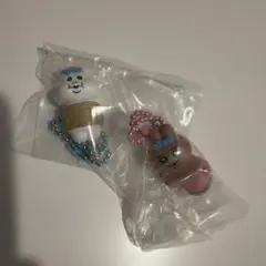 おぱんちゅうさぎ　 んぽちゃむ　キーホルダー 2個セット　チョコがけビスケットのサムネイル