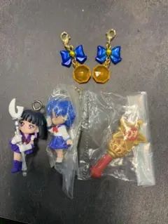 セーラームーン　マスコットキーホルダーセット　サターン値下げ