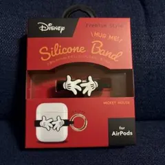 AirPods ディズニーDisneyミッキーマウス シリコンバンド カラビナ付のサムネイル