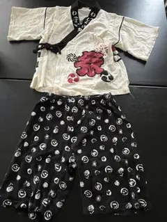 甚平 花火柄 100cm以上