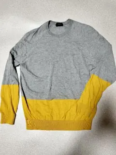 zanone クルーネックコットンニット　size44のサムネイル