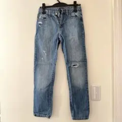 【Gap/ギャップ】子供服 デニムパンツ サイズ12 ジーンズ ダメージ加工あり
