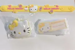 サンリオ ハローミミィ ラバーバンド 名札バッジ ラバーミラーキーホルダー