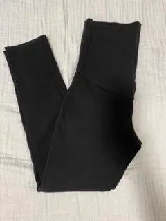 無印 マタニティ デニム風パンツ 黒　M