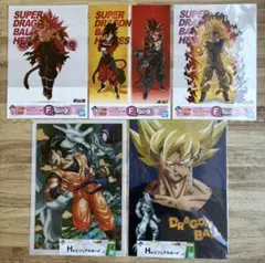 ドラゴンボール 一番くじ ビジュアルボード&クリアポスター5枚セット