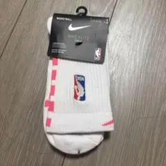 【新品】NIKE ELITE NBA ソックス Lサイズ ホワイト