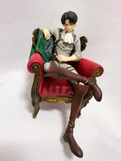 一番くじ 進撃の巨人 飛べ　調査兵団！！ A賞 リヴァイ フィギュアのサムネイル