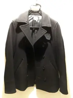 メンズ　ショート丈ピーコート