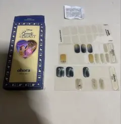 中古　ohora 美女と野獣 ネイルシール N Enchanted Roseのサムネイル