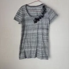 エディバウワー❗️フリル付きおしゃれ半袖Tシャツ