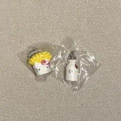 ハローキティ　アメリカンデザイン　めじるしアクセサリー　　ポテト　ミルク　セット