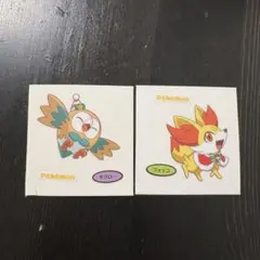 ポケモンパンシール 最新 214弾 フォッコ モクロー