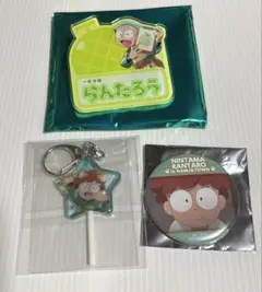 忍たま乱太郎　乱太郎　缶バッジ　キーホルダー　ネームバッジ　スイパラ　ナンジャ