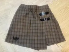 ［SISTER JENNI] サイドベルトチェックラップショートパンツ140cm