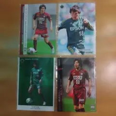 鹿島アントラーズ 知念慶 柴崎岳 サインカードセット - メルカリ