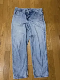 UNIQLO JEANS ライトブルーストレートデニム