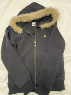 le coq sportif ブラック フード付きパーカー Lサイズ