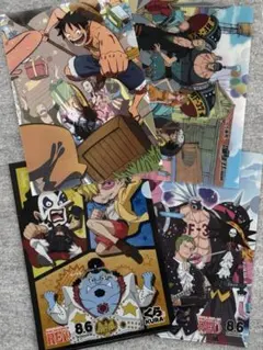 未使用 くら寿司 ワンピース クリアファイル