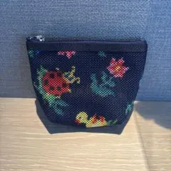 フェイラー ハイジ メッシュポーチ ネイビー