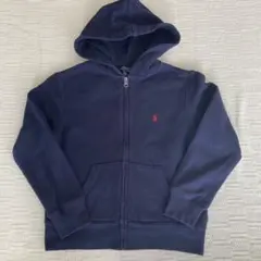 ラルフローレン　パーカー　サイズ8 140 紺　ネイビー