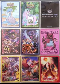 ポケモンカード デッキシールド キャラクタースリーブ 9種類 バラ売り32