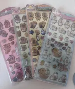 おぱんちゅうさぎ んぽちゃむ きみまろ うるちゅるPOPシールセット