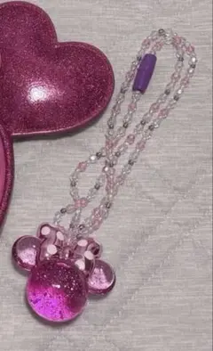 ♡ ディズニー　ミニー光るおもちゃ　ネックレス♡