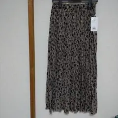 レオパード柄ロングスカート Mサイズ