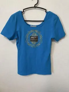 ANDRE LUCIANO 半袖 Tシャツ ロゴ 刺繍のサムネイル