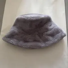【即購入OK】ボア　バケットハット　バケハ　グレー