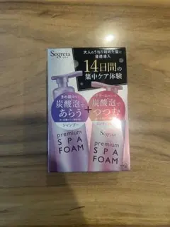 セグレタ プレミアムスパフォーム 炭酸泡 シャンプー＆コンディショナーセットのサムネイル