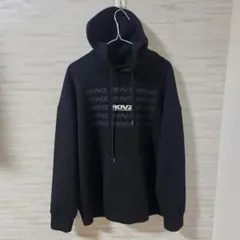 【M】RDVZ スウェット パーカー ロゴ ブラック