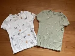 【NEXTリブメロウ Tシャツ2枚セット116cm】