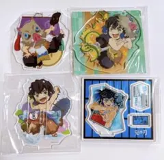 鬼滅の刃/伊之助アクリル/ご当地.雨の日(東京/梅雨).原作コレクション缶バッジ